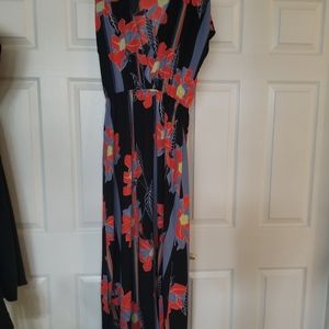 Floral maxi dress WITH POCKETS